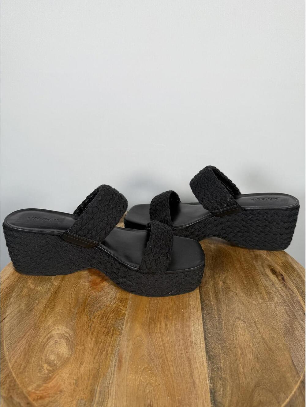 NWB On 34th Norina Two-Band Wedge Sandals Women's Size 10 - Picture 7 of 8